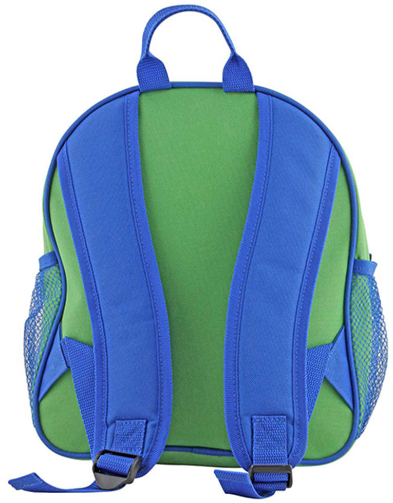 Personalized Stephen Joseph Mini Sidekick Backpack, Green Dinosaur