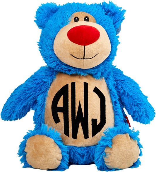 Personalized Stuffed Turquoise Bear