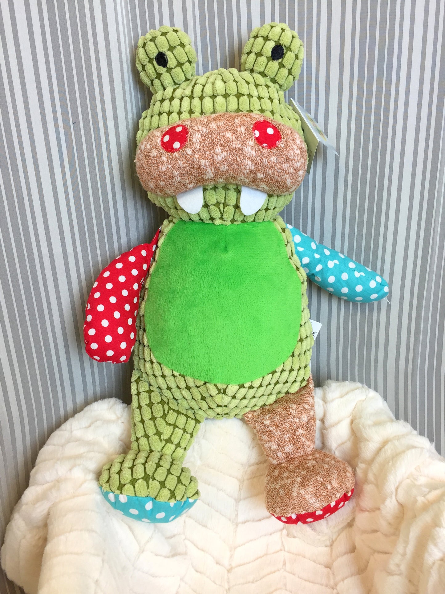 Personalized Stuffed Harlequin Crocodile