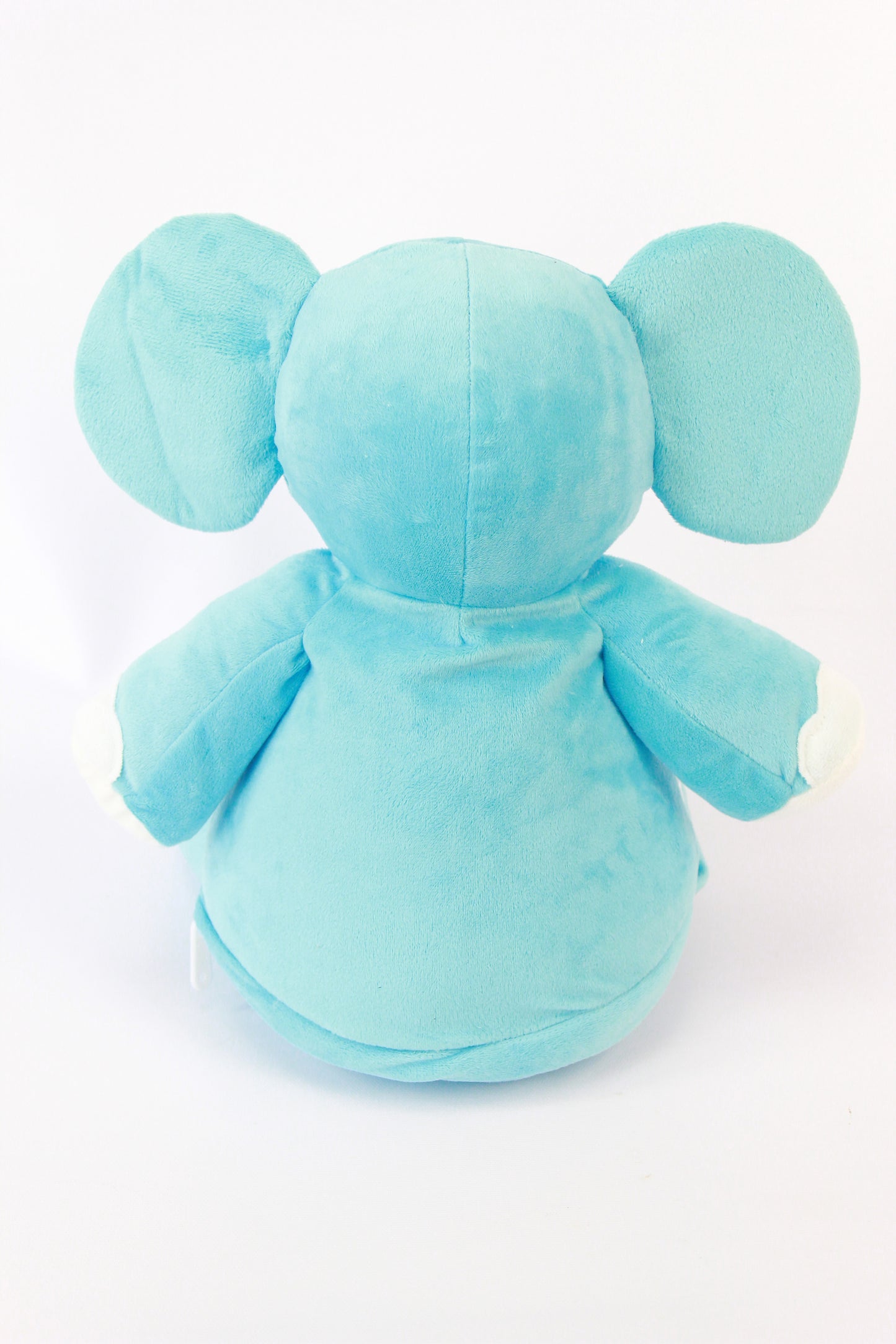 Personalized Stuffed Blue Elephant