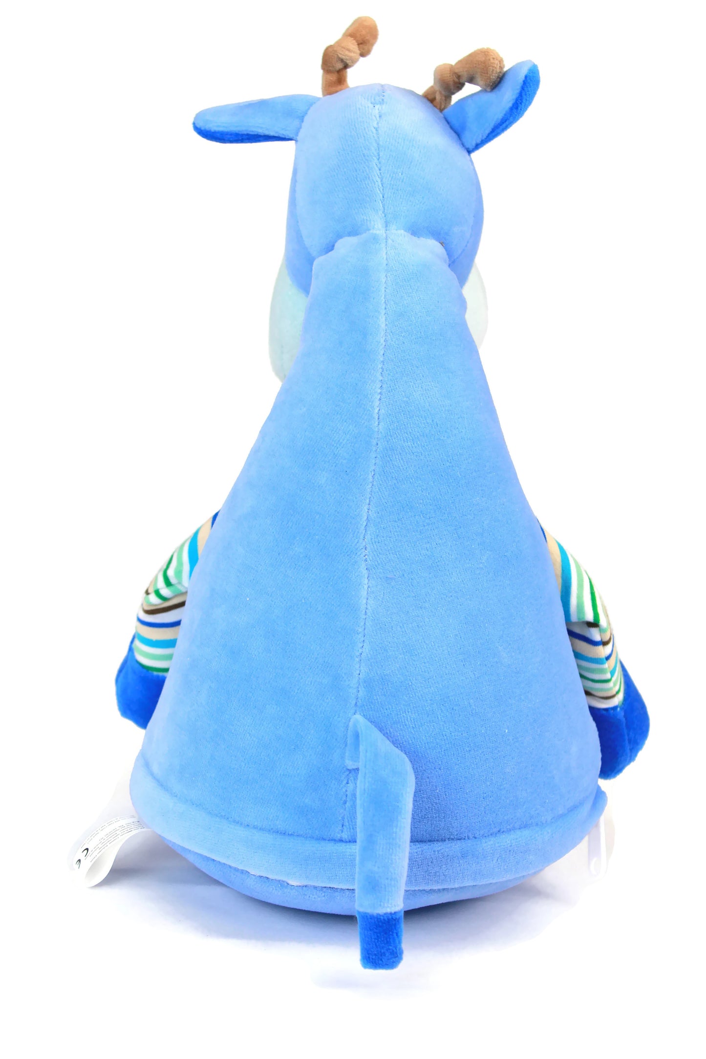 Personalized Stuffed Pastel Blue Giraffe