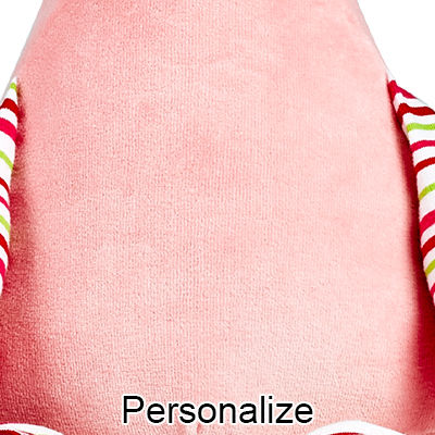 Personalized Stuffed Pastel Pink Giraffe