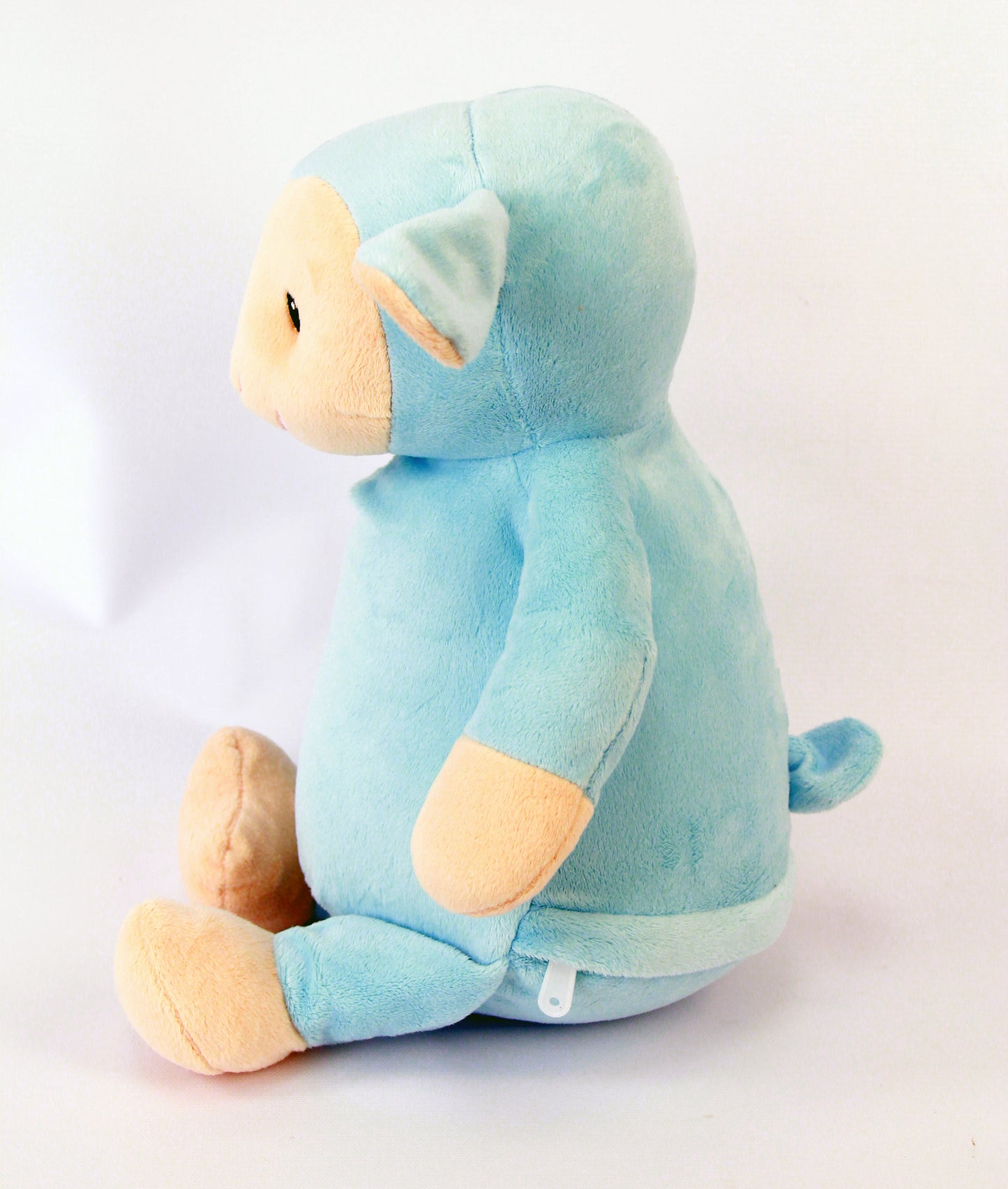 Personalized Stuffed Blue Lamb