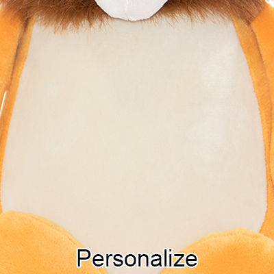 Personalized Stuffed Gold Lion