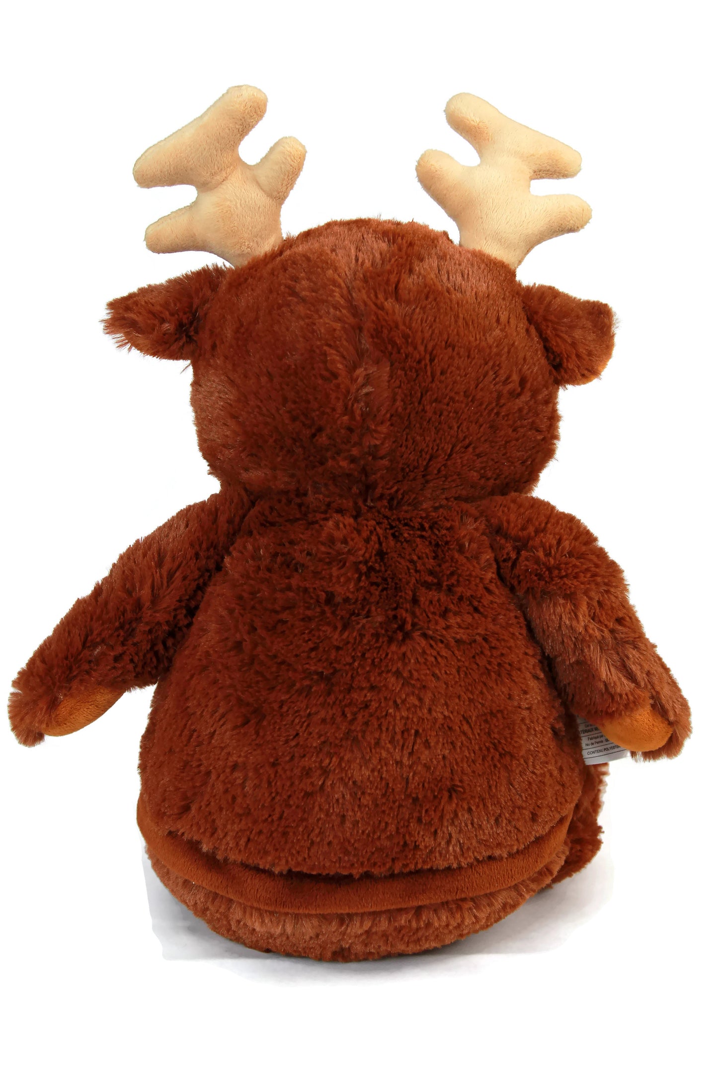 Personalized Stuffed Brown Reindeer