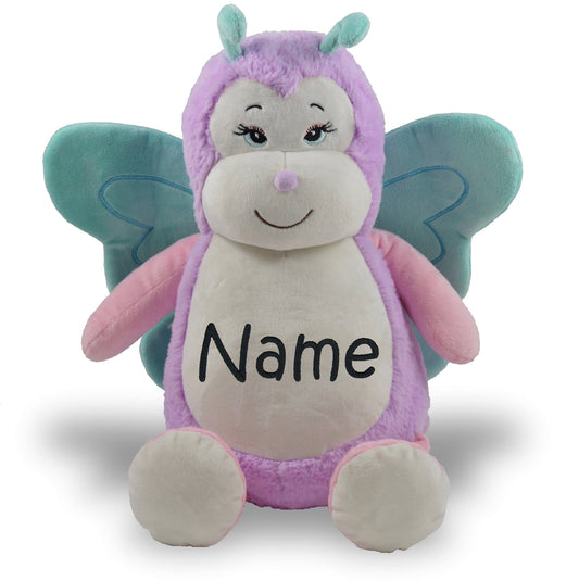 Personalized Stuffed Purple Butterfly