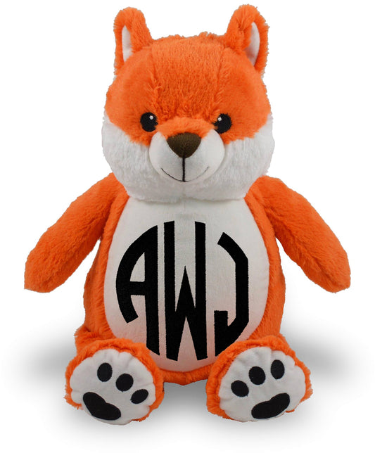 Personalized Stuffed Orange Fox