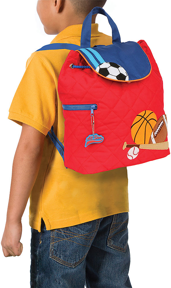 Personalized Stephen Joseph Quilted Backpack, Sports