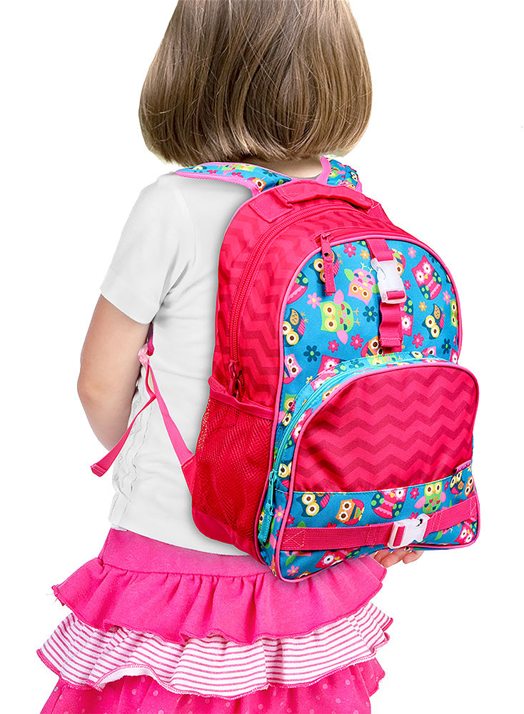 Personalized Stephen Joseph All Over Print Backpack, Owl
