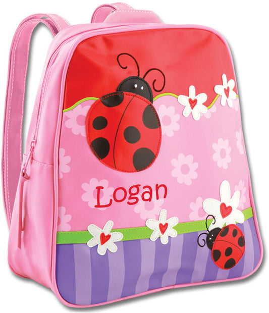 Personalized Stephen Joseph Go Go Backpack, Ladybug