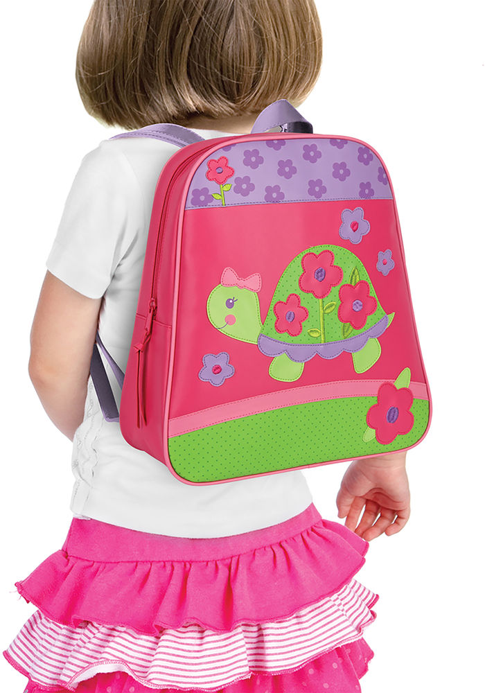Personalized Stephen Joseph Go Go Backpack, Girl Turtle