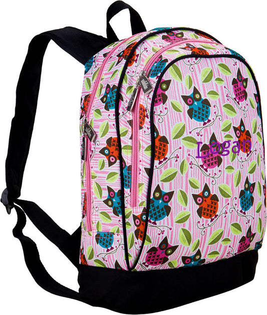 Personalized Wildkin 15 Inch Backpack, Owls