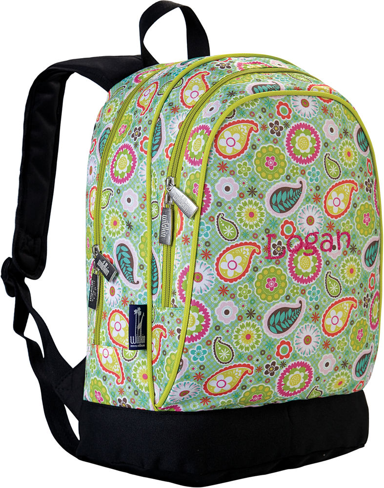 Personalized Wildkin 15 Inch Backpack, Spring Bloom