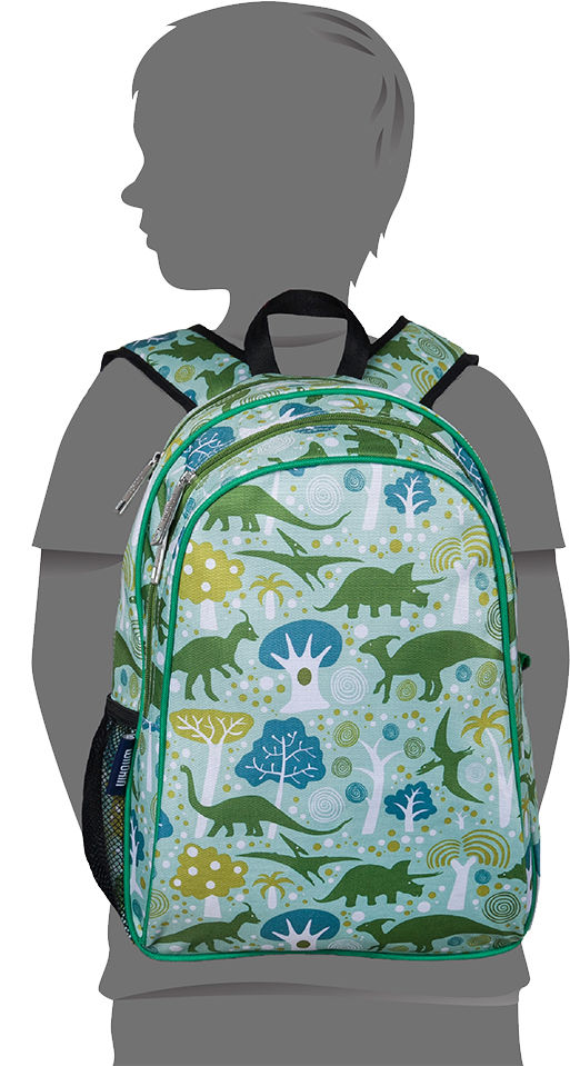 Personalized Wildkin 15 Inch Backpack, Dinomite Dinosaurs
