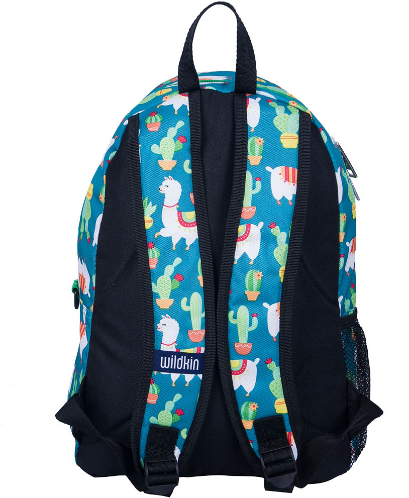 Personalized Wildkin 15 Inch Backpack, Llamas and Cactus